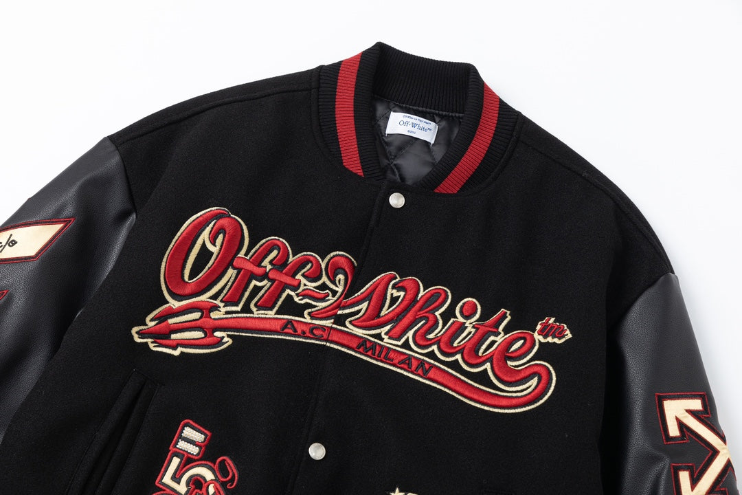 AC Milan X Off White Bomber