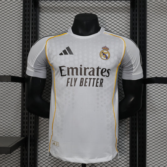 Real Madrid 2025-26 Home (Player Version)