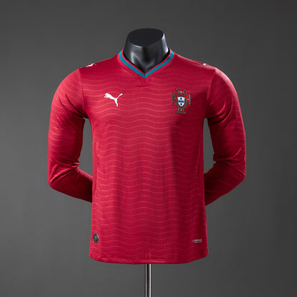 Portugal 2026 Home Player Version Long-Sleeve