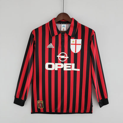 AC Milan 1999-00 Home Jersey -Full Sleeves